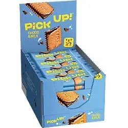 PiCK UP! Choco & Milk Keksriegel 24 Stück à 28 g