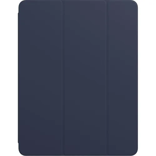 Apple Smart Folio für iPad Pro 12.9 (2020/2021/2022) Dunkelmarine - Notebook-Tasche aus Polyurethan, schützt Vorder- und Rückseite und weckt das iPad automatisch auf. Faltbar für praktische Stütze beim Lesen, Tippen oder Videos schauen.