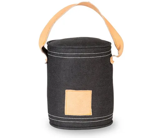 Topanbieter999 Türstopper TA999 Türstopper Variante Cube (1er Set), Denim mit Griff