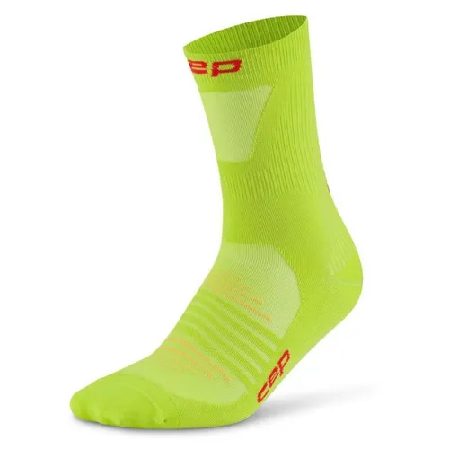 CEP - Women's Pro Run Ultralight Socks Mid Cut - Laufsocken II | EU 34-37 grün - Ultraleichte Laufsocken für Road- und Trailrunning. Farbe: Grün; Größe: II. Mit Kompression für optimalen Tragekomfort. Perfekt für aktive Läuferinnen!