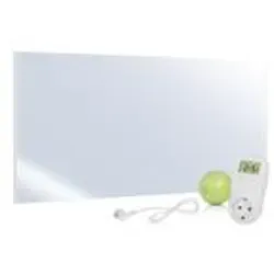 UMBRELLA Infrarotheizung Spiegel 700 W – Elegante 2-in-1 Wandheizung mit Thermostat - H700-SP Infrarotheizung im modernen Spiegelglas-Design für effiziente Wärme! Ideal für Räume bis 14 m², wartungsfrei und sofort einsatzbereit. Perfekte Kombination aus Funktion und Stil.
