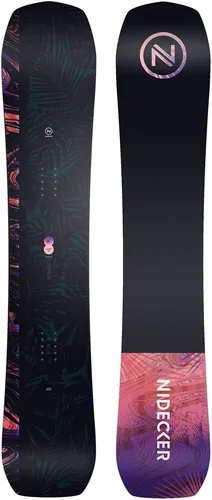 NIDECKER VENUS PLUS Snowboard 2026 - 139 cm - Das NIDECKER VENUS PLUS Snowboard 2026 bietet fortgeschrittenen Fahrern eine verbesserte Reaktionsfähigkeit und Geschwindigkeit für alle Schneebedingungen. Ideal für vielseitige Einsätze im All-Mountain-Bereich.