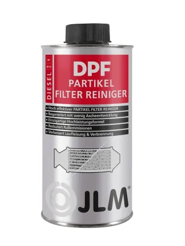 JLM Diesel Rußpartikelfilter (DPF) Reiniger 375ml - Abgasreinigung: Effektiver DPF Reiniger, der Ruß und Rückstände entfernt, ohne den Filter auszubauen - spart Zeit und Kosten.
