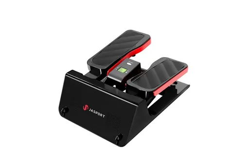 JASPORT Mini-Stepper ST3 (mit Power Ropes) - Stepper für effektives Training mit leisen, verschleißfreien Hydraulik-Zylindern und einer max. Belastbarkeit von 100kg. Ideal für ein ganzheitliches Workout von Beinen bis Armen.