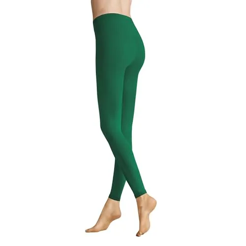 Hudson Damen Leggings Micro 50 hautfreundlich 50 DEN Leaf green 0958 40-42