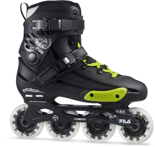 FILA NRK FUN Inline Skate 2022 - Sportlich und komfortabel - Inliner mit verstellbarem 80mm Rad-Setup für beste Performance und Komfort. Ideal für sportliche Freizeitaktivitäten und schnelle Fahrten.