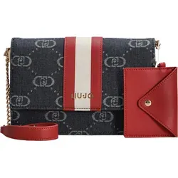 Liu Jo Manhattan Schultertasche blau/rot AA5158-D3200-00770 - Ranzen, Taschen & Rucksäcke – Stylische Baumwolltasche in trendigem blau/rot, perfekt für jeden Anlass und ein wahrer Blickfang!