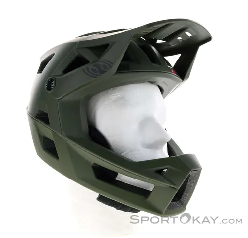 IXS Trigger Ff MIPS Integralhelm für Mountainbike/E-Bike/BMX, Oliv, L - Fahrradhelme mit MIPS Brain Protection Technologie, extrem leicht (595 g) und optimal belüftet für höchsten Komfort und Sicherheit bei jeder Fahrt.