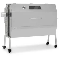Klarstein Holzkohlegrill Sauenland Pro XL - Grillen wie ein Profi - Grill für Outdoor mit höhenverstellbarem Grillspieß und elektronischer Zündung für perfekten Grillgenuss. Ideal für Spanferkel und große Feiern.