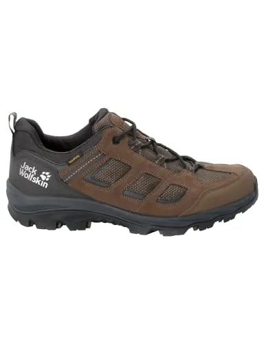 Jack Wolfskin Vojo 3 Texapore Low M - Herren Outdoorschuhe - Wasserdichte Wanderschuhe für Tagestouren mit atmungsaktiver, gut dämpfender Sohle und griffigem Profil für optimalen Komfort und Halt.