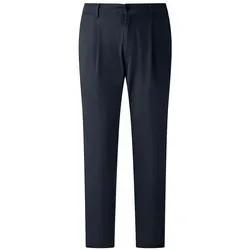Chinohose BRAX "Style TINO" für Herren, Gr. 36, nachtblau - Modische Chinohose im Relaxed Fit aus 77% Baumwolle, 20% Lyocell und 3% Elasthan, bietet hohen Tragekomfort und Formstabilität. Ideal für einen smarten Herbstlook.