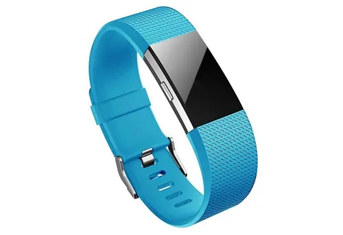 CoolGadget Smartwatch-Armband Fitnessarmband aus TPU / Silikon, für Fitbit Charge 2 Sport Uhrenarmband Fitness Band Unisex Größe S