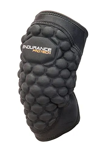 endurance Unisex Ellbogenschoner Protech 1001 Black L - Ellbogenschoner für aktiven Sport von ENDURANCE. Ergonomisches Design aus schweißtransportierendem Neopren bietet optimale Bewegungsfreiheit und zuverlässigen Schutz bei Stürzen.