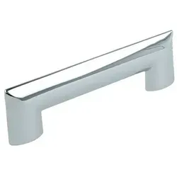 Gamet - Möbelgriff Kommodengriff Chrom Glänzend Lochabstand 64mm Designgriff Aus Metall