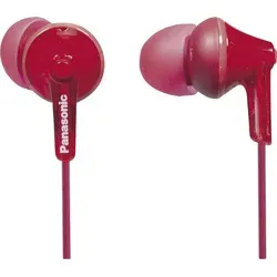 Panasonic Kopfhörer RP-HJE125E-R - Kabelgebundene Klangqualität - Kopfhörer mit klarem Sound und komfortablem Sitz, ideal für Musikliebhaber, die Wert auf hochwertige Audioerlebnisse legen.