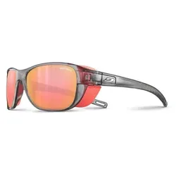 Julbo Camino M Spectron 3 - Sonnenbrille grau transparent glänzend - Sportbrillen für Outdoor-Aktivitäten, federleicht und mit optimalem UV-Schutz für unbeschwerte Fernwanderungen.