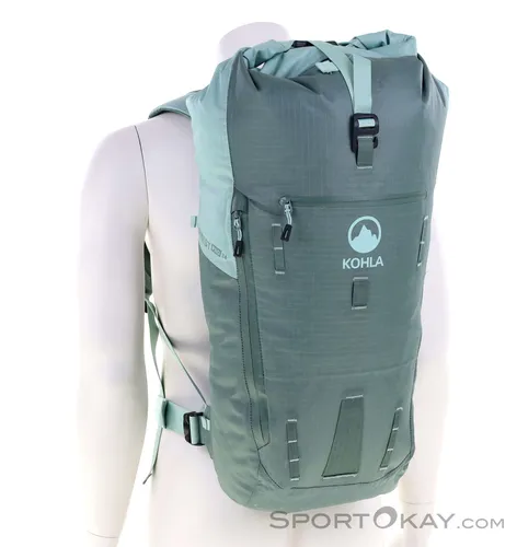 Kohla Rucksack Alpinist Pro 24 laurel wreath - Wanderrucksäcke mit 100% wasserdichtem Design, ideal für alpine Touren. Minimalistisch, leicht und robust mit ergonomischen Schulterträgern für höchsten Komfort.
