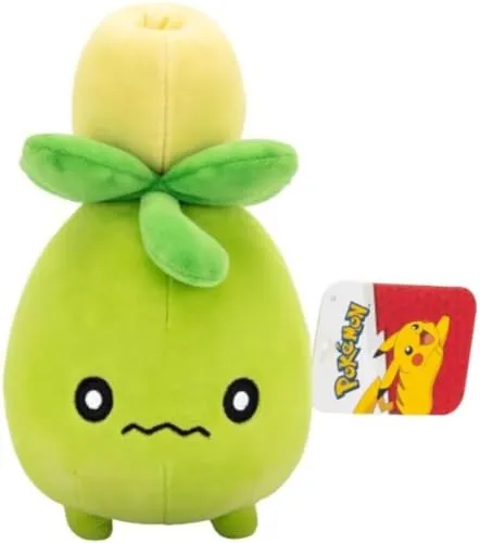 Pokemon Smoliv Plush 20 cm - Weicher Begleiter - Film & Fernsehen - Der 20 cm große Smoliv-Plüsch ist nicht nur super weich, sondern auch ein einzigartiger Pokémon-Charakter, der Nährstoffe in Öl umwandelt.