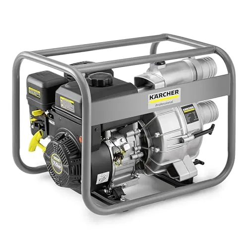 Kärcher WWP 45 Schmutzwasserpumpe - Wasserpumpen für Bau und Landwirtschaft, fördert bis zu 45 m³/h, ideal für schnelles Abpumpen und hohe Mobilität.