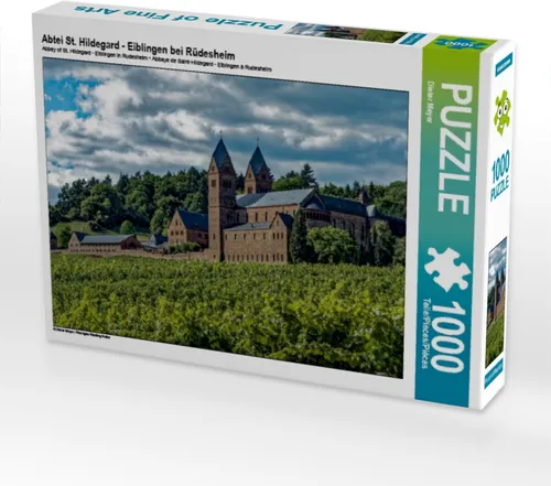Calvendo Abtei St. Hildegard - Eiblingen bei Rüdesheim 1000 Teile Puzzle quer 640x480mm, Meyer Dieter; 7303935