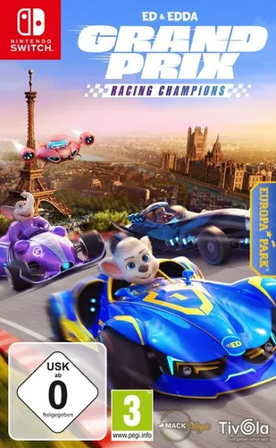 Ed & Edda: Grand Prix - Racing Champions für Nintendo Switch - Rennspiel für die ganze Familie mit den beliebten Europa-Park Maskottchen Ed & Edda, ideal für spannende Multiplayer-Rennen und unvergessliche gemeinsame Erlebnisse.