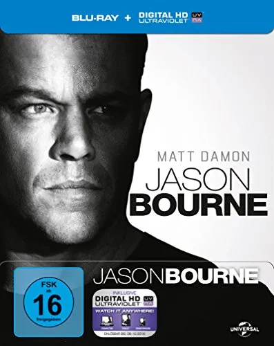 Jason Bourne - Steelbook [Blu-ray] (Limited Edition)