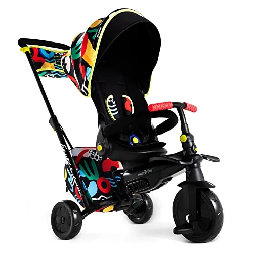 STR7 Kelly Anna - Imagine 6-in-1 Kinderwagen-Trike - Dreiräder mit patentierter Touch Steering-Technologie und einzigartigem Stoßdämpfungsmechanismus für eine sichere und komfortable Fahrt in jedem Gelände.