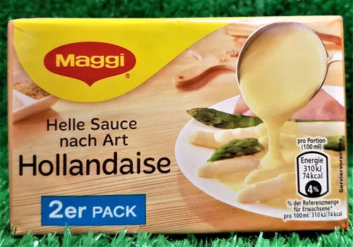 Maggi Helle Sauce nach Art Hollandaise Doppelpackung - Ideal für Spargelgerichte, unkompliziert in der Zubereitung und perfekt für die schnelle Küche.