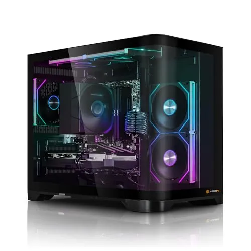 Aurum Gaming PC Ryzen 5 5500 mit GeForce RTX3050 - Leistungsstarker Gaming PC mit Ryzen 5 5500 und 16GB RAM. Genießen Sie flüssiges Gameplay in Full HD dank der NVIDIA GeForce RTX 3050 und der schnellen 500GB M.2 SSD.