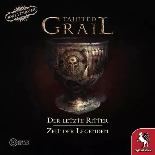 Tainted Grail: Der Letzte Ritter & Zeit der Legenden Erweiterung - Gesellschaftsspiele; Erweiterung für das epische Brettspiel Tainted Grail mit neuen Abenteuern und Charakteren für noch mehr Spielspaß.