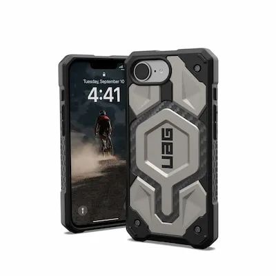 Urban Armor Gear Monarch Pro Outdoorcase für Apple iPhone 16e - Robustes 5-Schichten-Schutzgehäuse mit MagSafe-Kompatibilität, ideal für Outdoor-Abenteuer und maximalen Schutz.