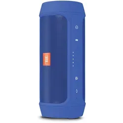 JBL Charge II + Bluetooth Lautsprecher mit Freisprecheinrichtung blau - Blau