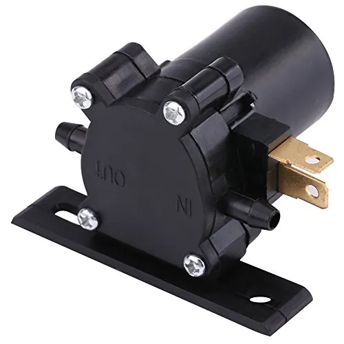 Auto Motor Wasserpumpen 12V Auto Fahrzeug Scheibenwischer Waschmaschine Wasserpumpe Universal Automotive Reinigungswerkzeug Schwarz für Auto Van Bus Truck