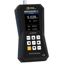 PCE Instruments pH-Messgerät PCE-PH 228HHD - Hochpräzises pH-Messgerät mit ±0,002 pH Genauigkeit. GLP-konform, benutzerfreundlich und ideal für präzise Messungen in Labor und Industrie. Schnelle Datenübertragung via USB-C.