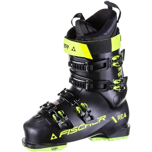 Fischer RC4 100 HV X Skischuhe Herren - Skischuhe für All-Mountain-Performance mit breiterer Passform; weiche Vacuum-Schale und komfortabler Innenschuh für optimalen Tragekomfort.
