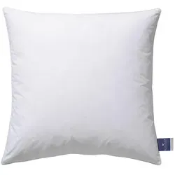 Billerbeck 3-Kammer-Kissen Aida, 80x80 cm - Kissen für höchsten Schlafkomfort, mit 80 % Gänsedaunen und wärmeregulierendem Bezug aus Baumwolle, ideal für erholsame Nächte.