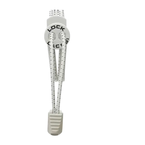 LOCK LACES Schnürsenkel unisex weiß 1160NW