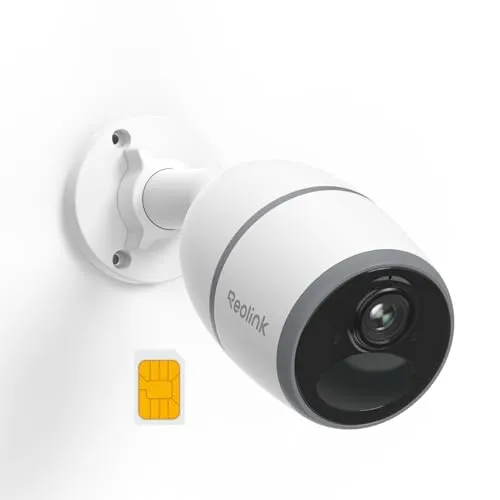 Reolink Go Plus - Mobile 4G Überwachungskamera, 2K Auflösung, Akku und Solarbetrieb für flexible Sicherheit