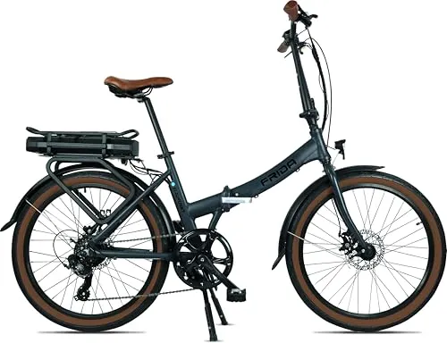 Blaupunkt FALT-E-BIKE FRIDA - E-Bike mit faltbarem Design, ideal für die Stadt. Ausgestattet mit einem leistungsstarken Heckantrieb und eleganten 24" Rädern für müheloses Fahren.