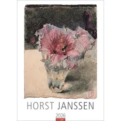 Horst Janssen Kalender 2026: Großformatiger Kunstkalender - Drucktechnik: Entdecken Sie beeindruckende Werke des deutschen Grafikers in einem hochwertigen Wandkalender im Großformat 49 x 68 cm.