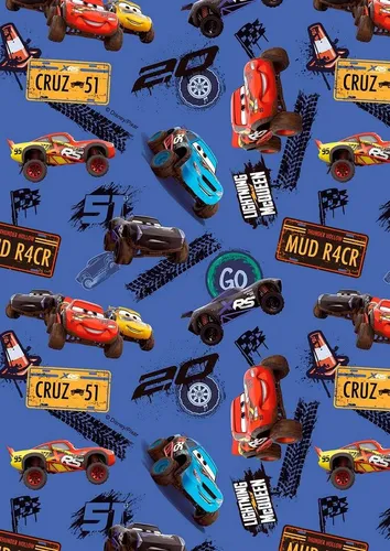 BSB Grußkarten Geschenkpapier - Röllchen - 70x150 cm - BSB - Cars