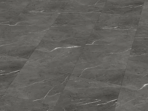 m2 - Stilewo Klick-Vinylboden Fliese Steinoptik - Grey Marble - Grau 1 - Praktischer Klick-Vinylboden in edler Steinoptik für stilvolle Bodengestaltung. Wasserfest, robust und pflegeleicht – ideal für jeden Raum. Einfache Verlegung ohne Kleber dank des innovativen Klicksystems.