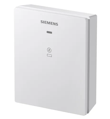 Siemens Connected Home RCR110.2ZB, Zigbee Relais-Schalteinheit - Sicherheitstechnik-Zubehör mit drahtloser Zigbee-Kommunikation für effiziente Heizungssteuerung und bis zu 30% Energieeinsparung.