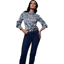 WITT WEIDEN Bluse in Blau - 38