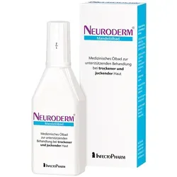 Neuroderm Mandelölbad 500 ML - Pflege für trockene Haut - Mandelölbad für entspannende Bäder, ideal zur Unterstützung der Hautpflege bei trockener Haut. Genießen Sie ein beruhigendes Badeerlebnis mit hochwertigen Inhaltsstoffen.