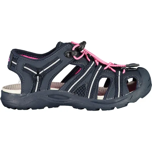 CMP Kinder Aquarii 2.0 Hiking Sandal - Antracite-Purple Fluo, Größe 35 - Wanderschuhe mit geschlossener Schuhspitze zum Zehenschutz, ideal für Abenteuer in der Natur. Leicht und komfortabel mit Schnellschnürung.