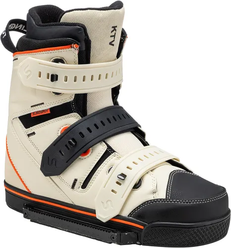 SLINGSHOT KTV EVERSHRED V2 Boots 2026 - 38 - Die KTV EverShred Boots 2026 - 38 bieten durch ihren festen Innenschuh und den praktischen Gummibärchenverschluss höchsten Komfort. Ideal für Wakeboarder, die Wert auf Flexibilität und einfaches Ein- und Aussteigen legen.