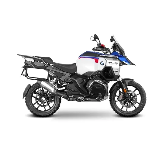 SHAD 4P Gepäckträger-Montagesystem für BMW R 1300 GS - Robustes Gepäckträger-Montagesystem zur sicheren Befestigung von Seitenkoffern. Stahlrahmen mit widerstandsfähiger Lackierung, ideal für anspruchsvolle Touren. Entwickelt in Barcelona für höchste Qualität.