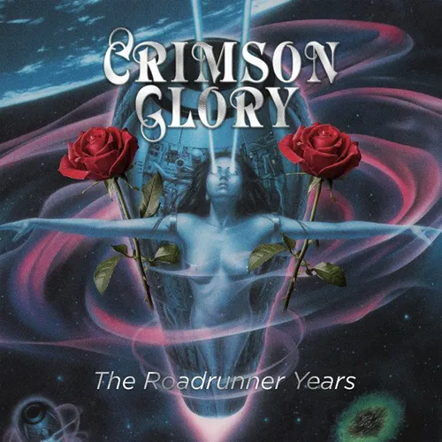 Crimson Glory - The Roadrunner Years - Heavy Metal Album, featuring the iconic band known for their metallic masks and powerful frontman Midnight, a must-have for fans of the genre.