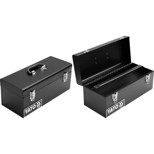 YATO YT0883 Cantilever Werkzeugkoffer - Werkzeug-Sets mit 3 Ebenen für optimale Ordnung, ideal für Handwerker und DIY-Projekte.